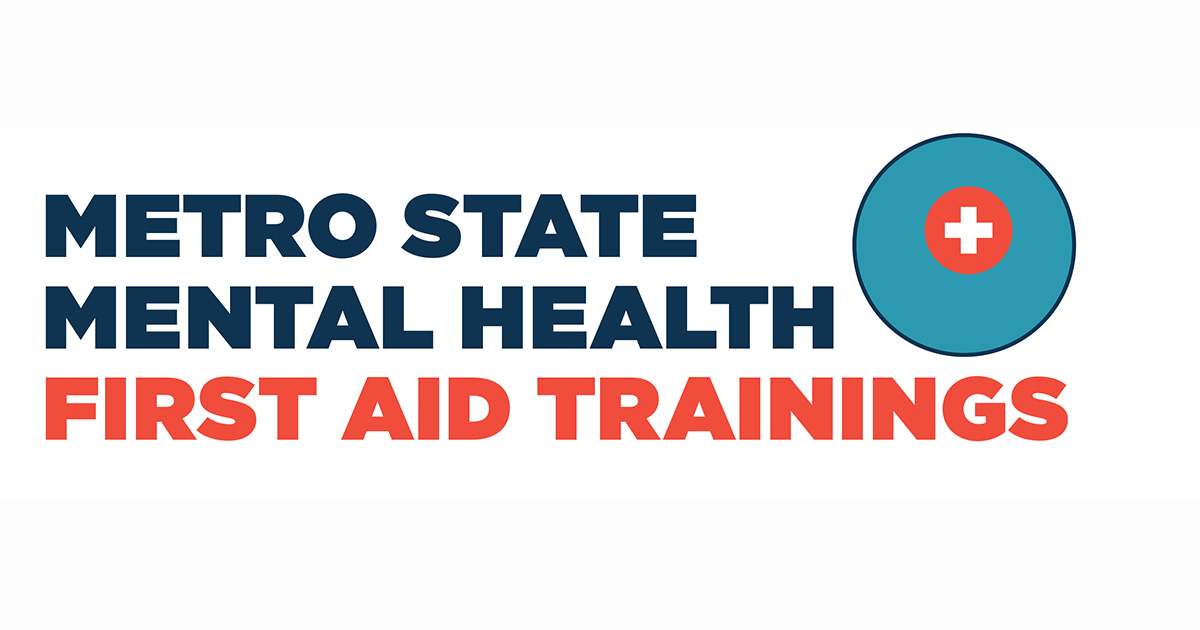 Mental Health First Aid Training Metro State University
